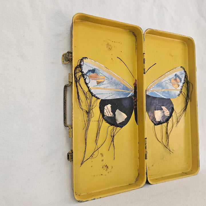 Sonja in a Toolbox | Original Fine Art Collage