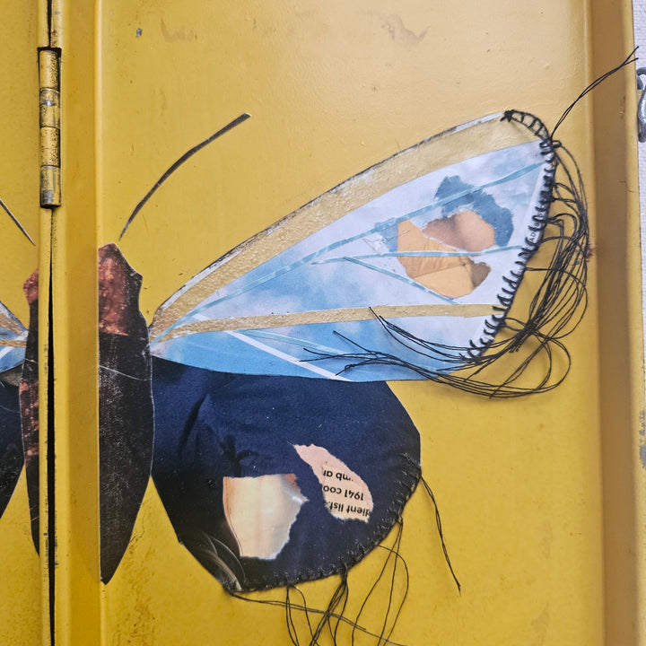 Sonja in a Toolbox | Original Fine Art Collage