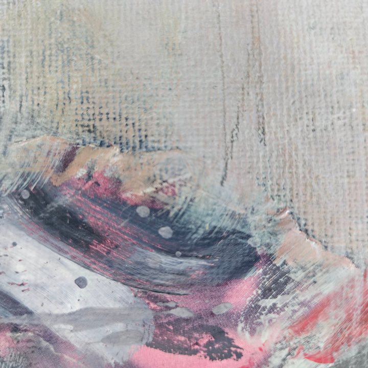 Koi - Abstract Original Mixed Media