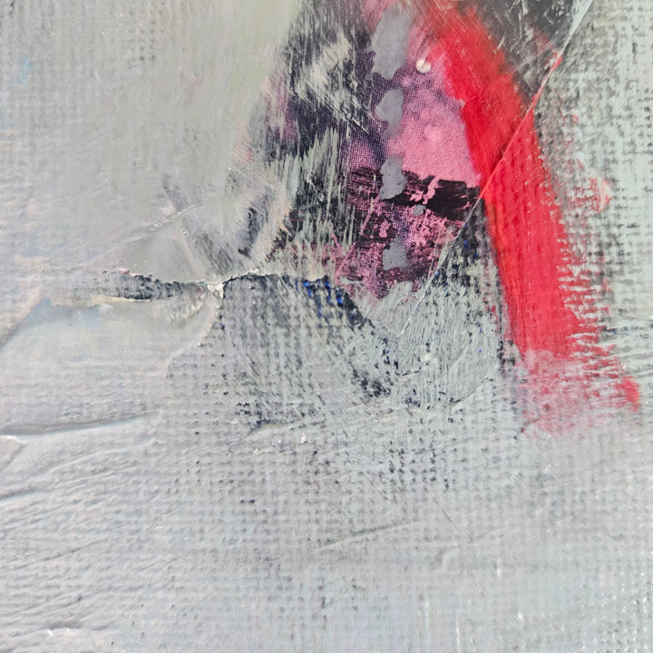 Koi - Abstract Original Mixed Media