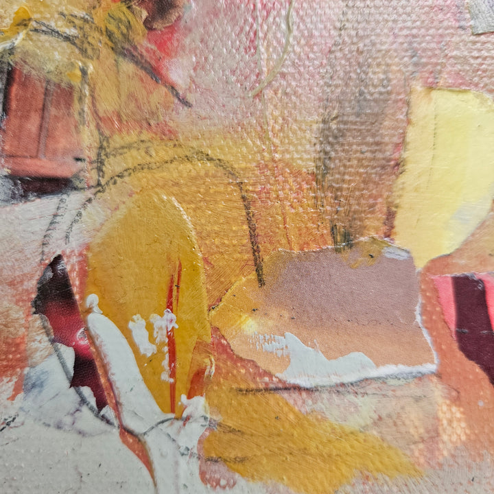 Flutter - Abstract Original Mixed Media