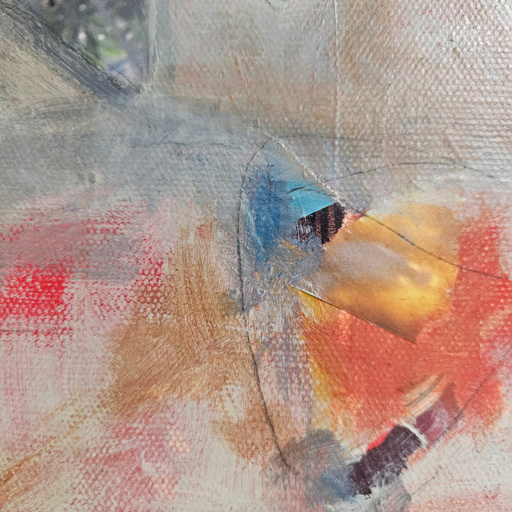 Flutter - Abstract Original Mixed Media