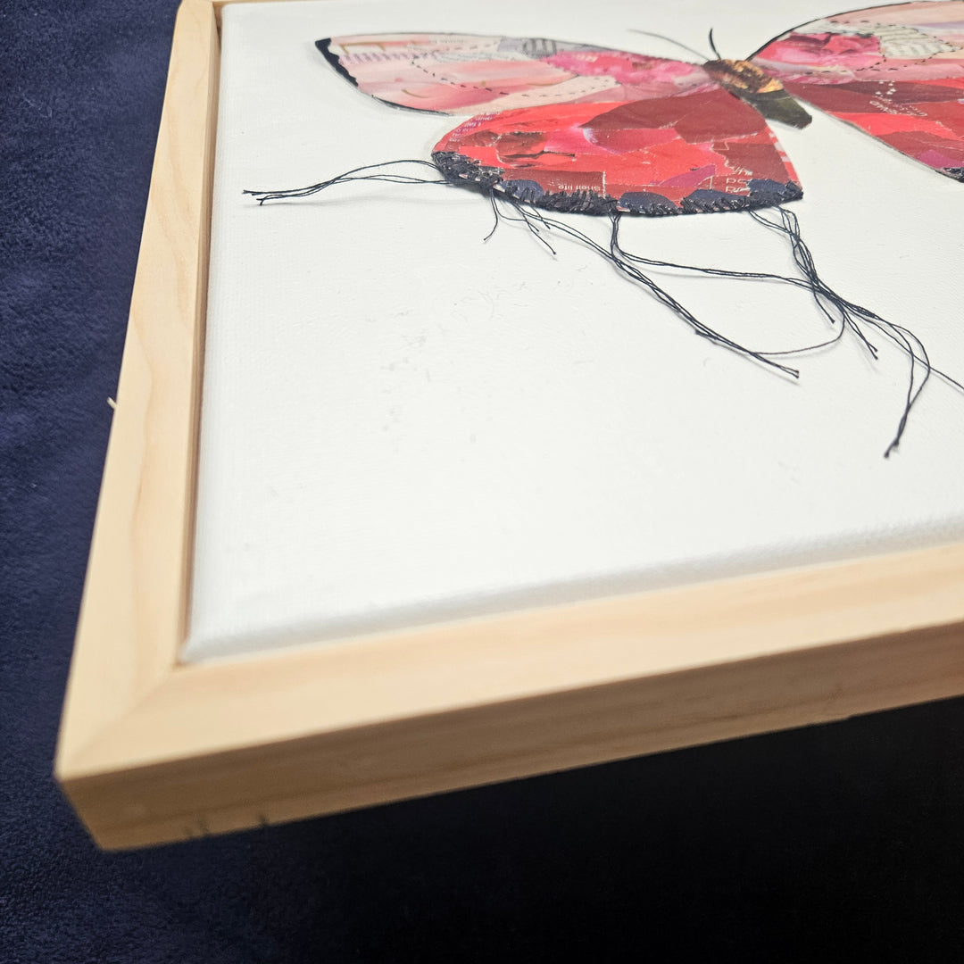 Ruby | Framed Original 10 x 10 on Canvas