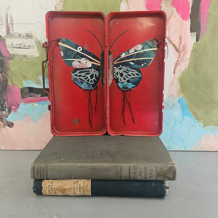 Adelaide in a Toolbox | Original Fine Art Collage