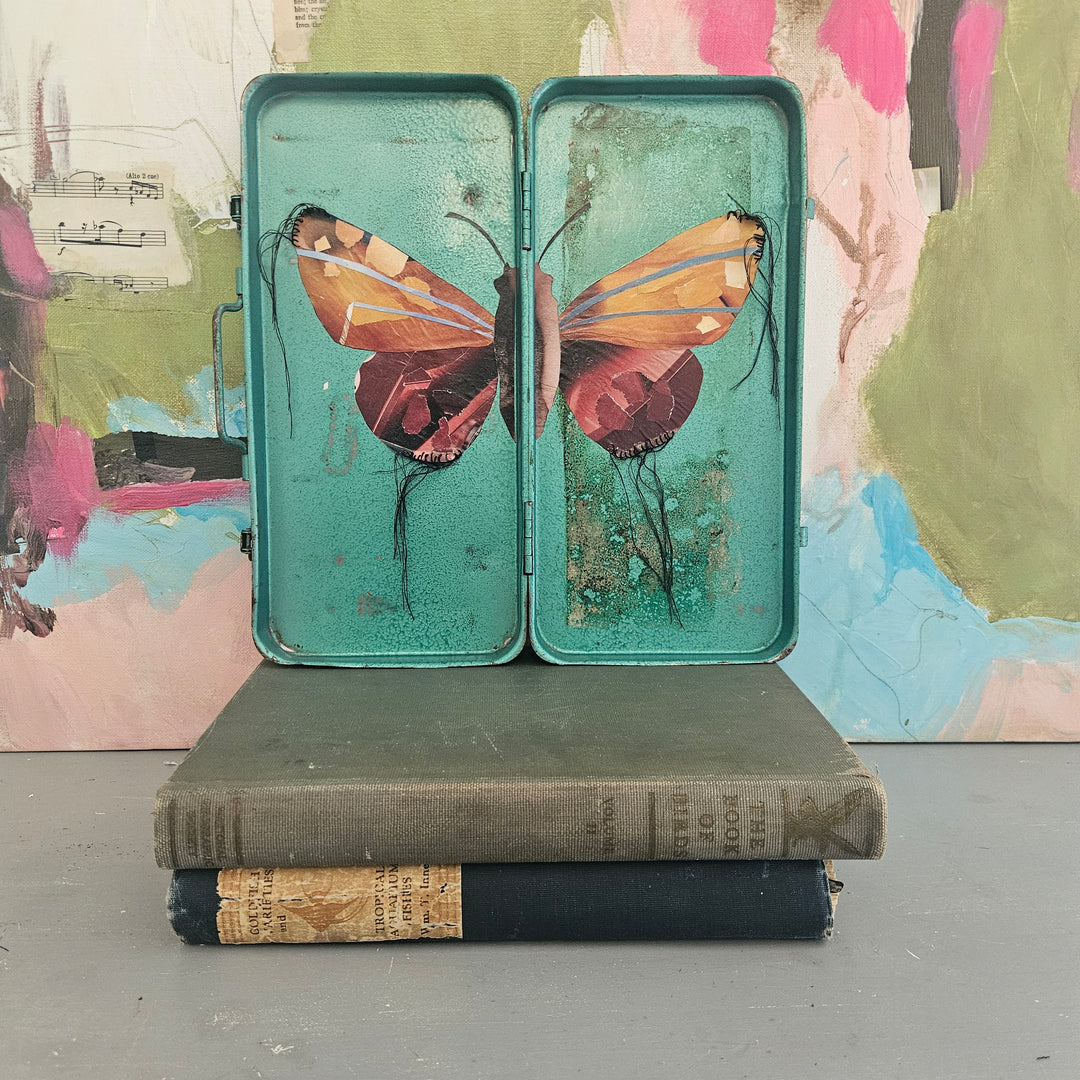 Grace in a Toolbox | Original Fine Art Collage