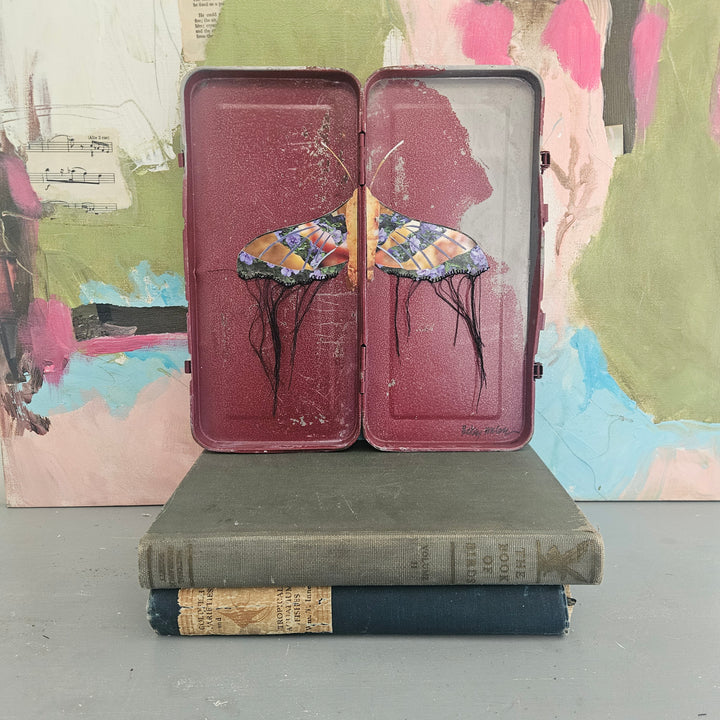 Esther in a Toolbox | Original FIne Art Collage