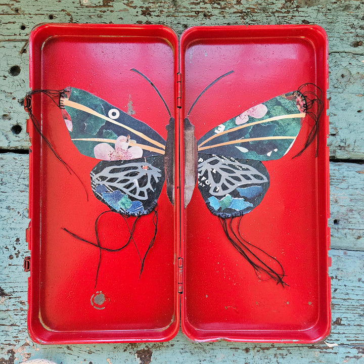 Adelaide in a Toolbox | Original Fine Art Collage