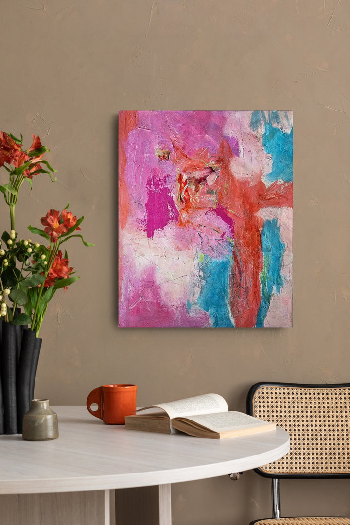 Joyful - Original Abstract Mixed Media Art