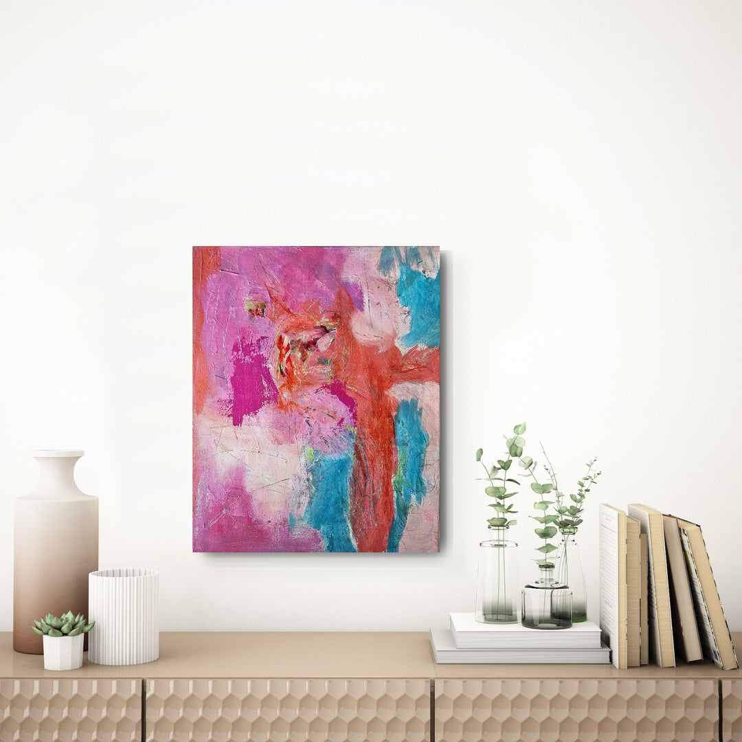 Joyful - Original Abstract Mixed Media Art