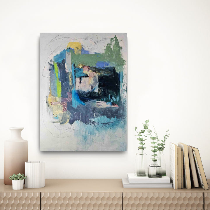 Coastal - Original Abstract Mixed Media Art