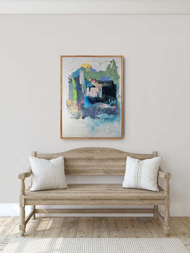 Coastal - Original Abstract Mixed Media Art