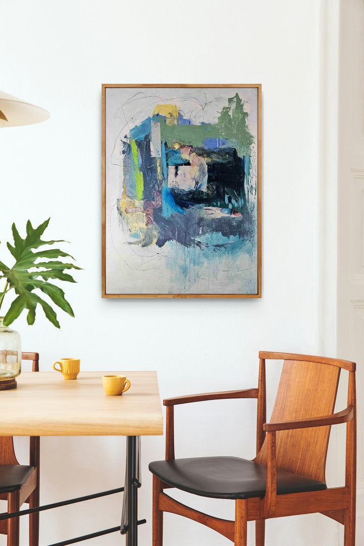 Coastal - Original Abstract Mixed Media Art