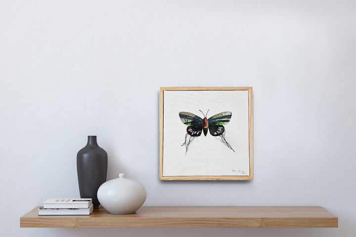 Aurelia | Framed Original 10 x 10 on Canvas