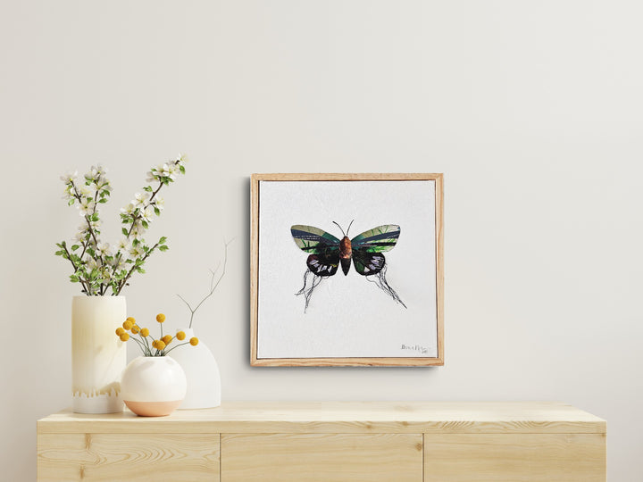 Aurelia | Framed Original 10 x 10 on Canvas