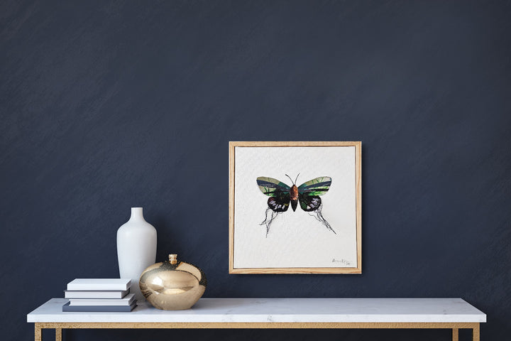 Aurelia | Framed Original 10 x 10 on Canvas