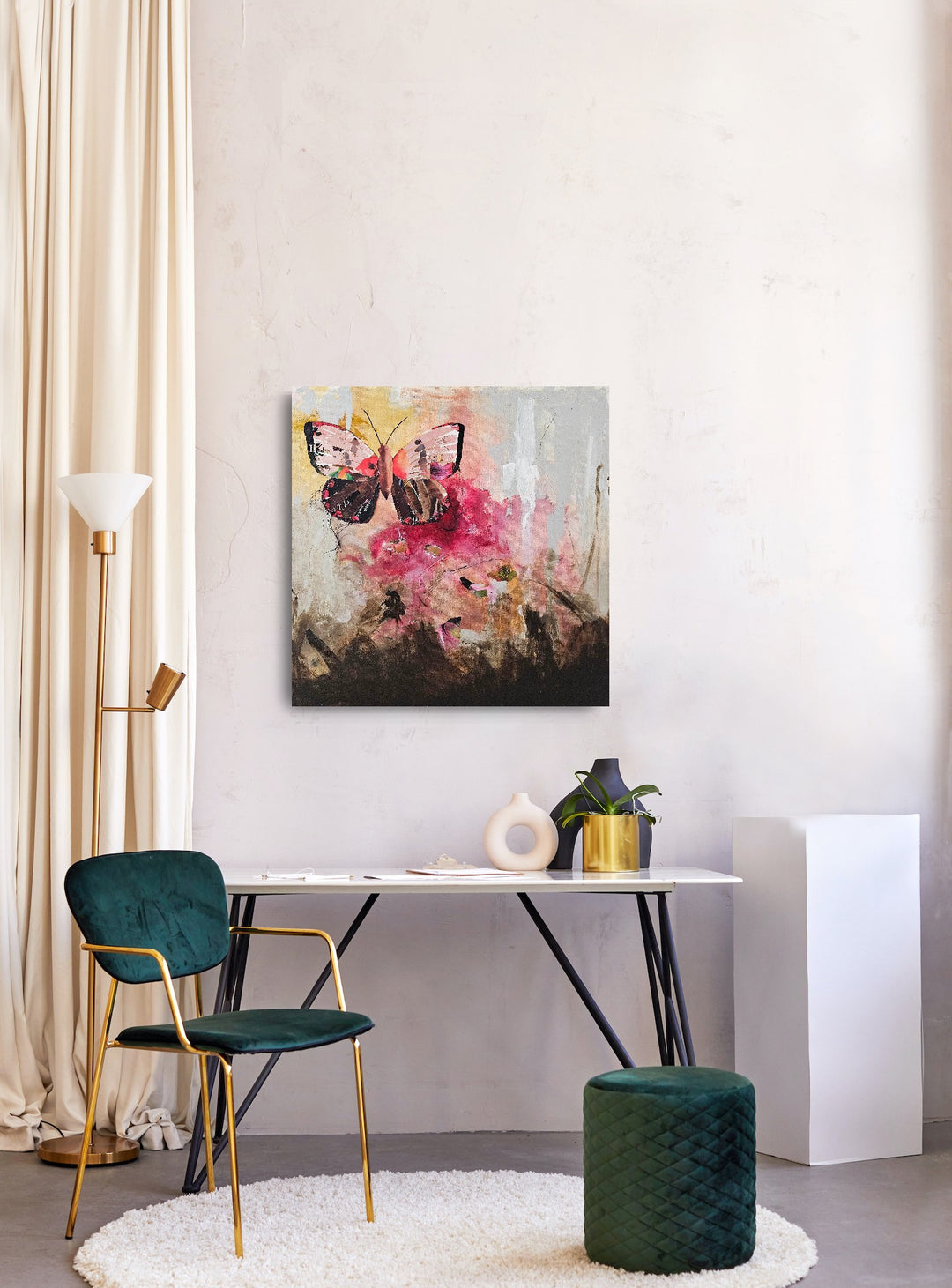 Blush | Unframed Original 24 x 24 on Canvas