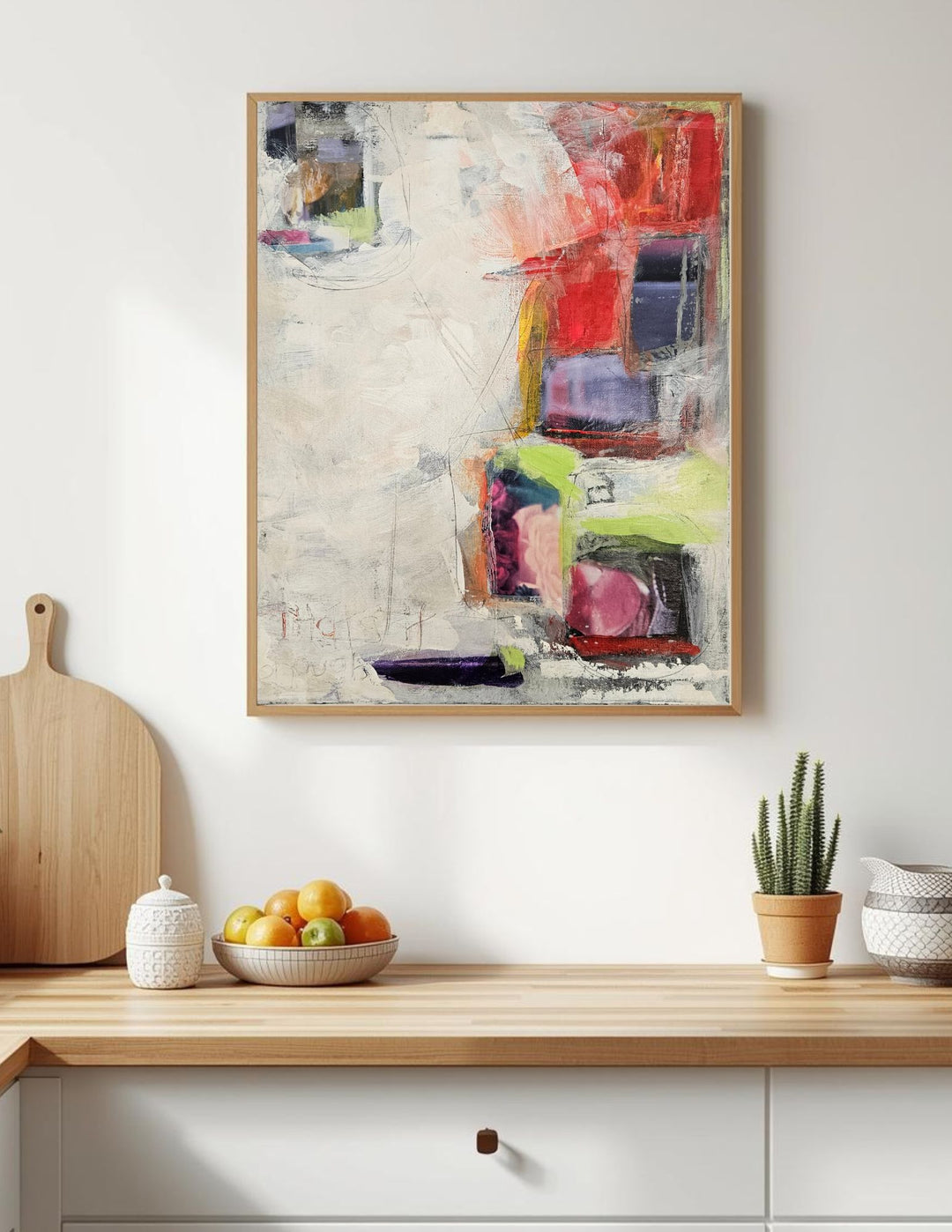 Enough - Abstract Original