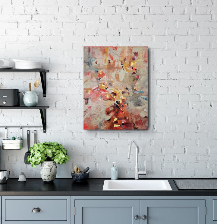 Flutter - Abstract Original Mixed Media