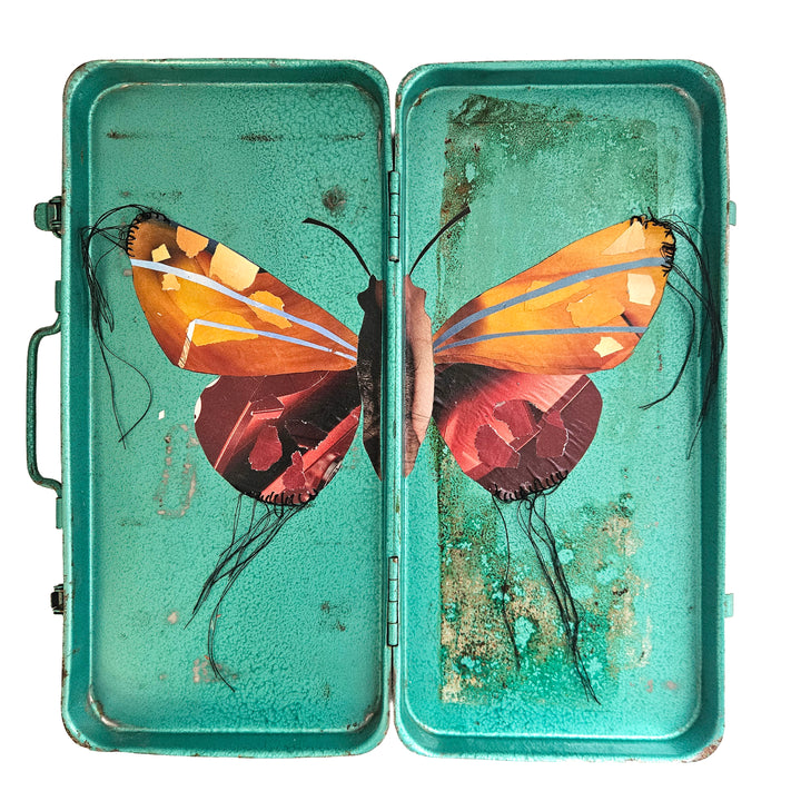 Grace in a Toolbox | Original Fine Art Collage