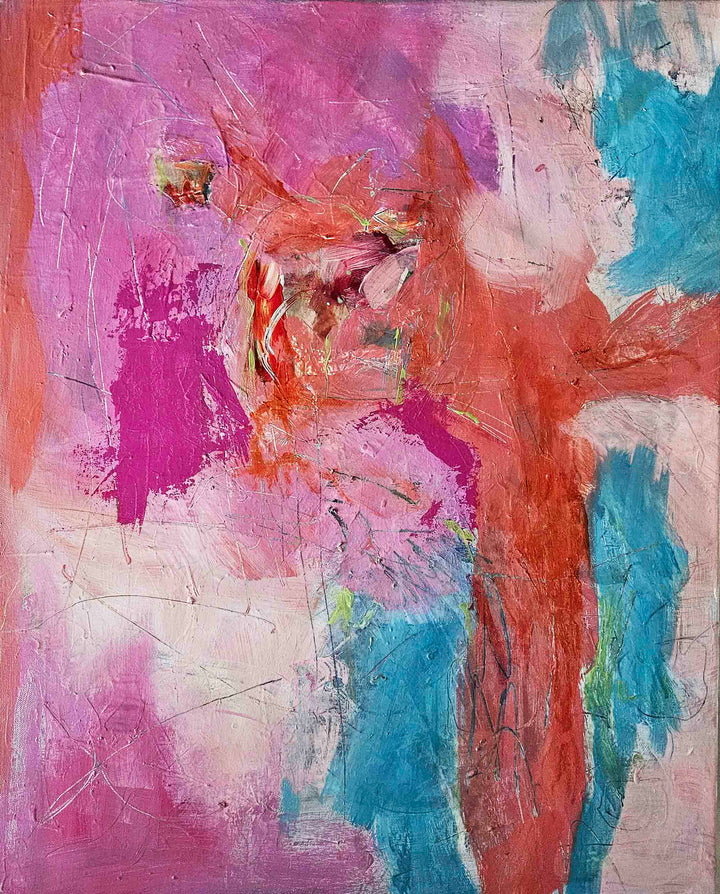 Joyful - Original Abstract Mixed Media Art