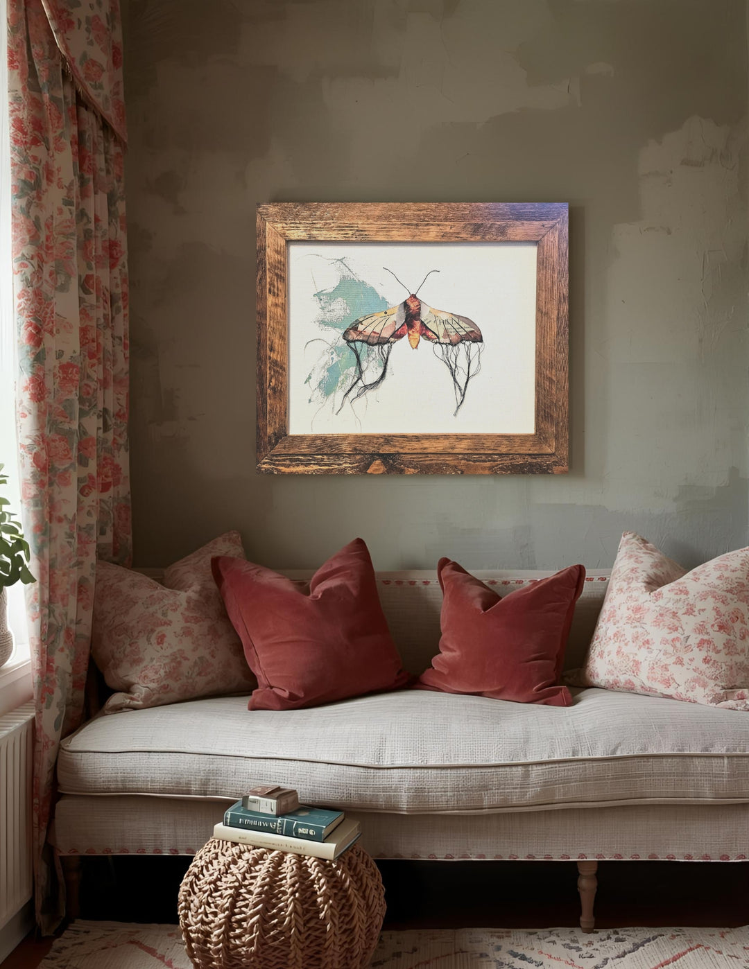 Millicent | Framed Original 11 x 14 on Canvas