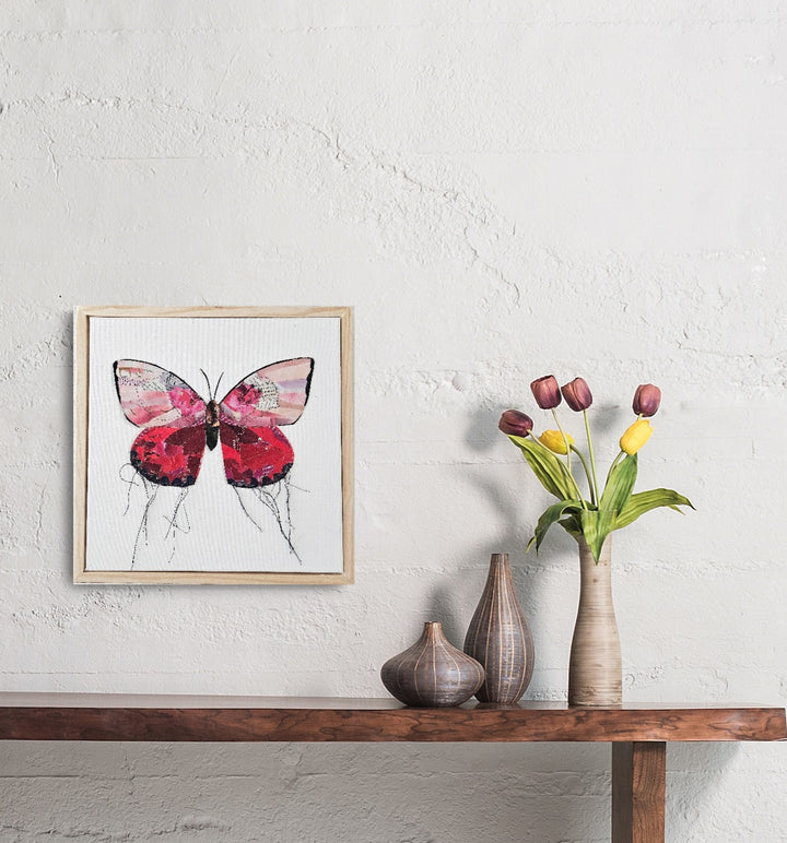 Ruby | Framed Original 10 x 10 on Canvas