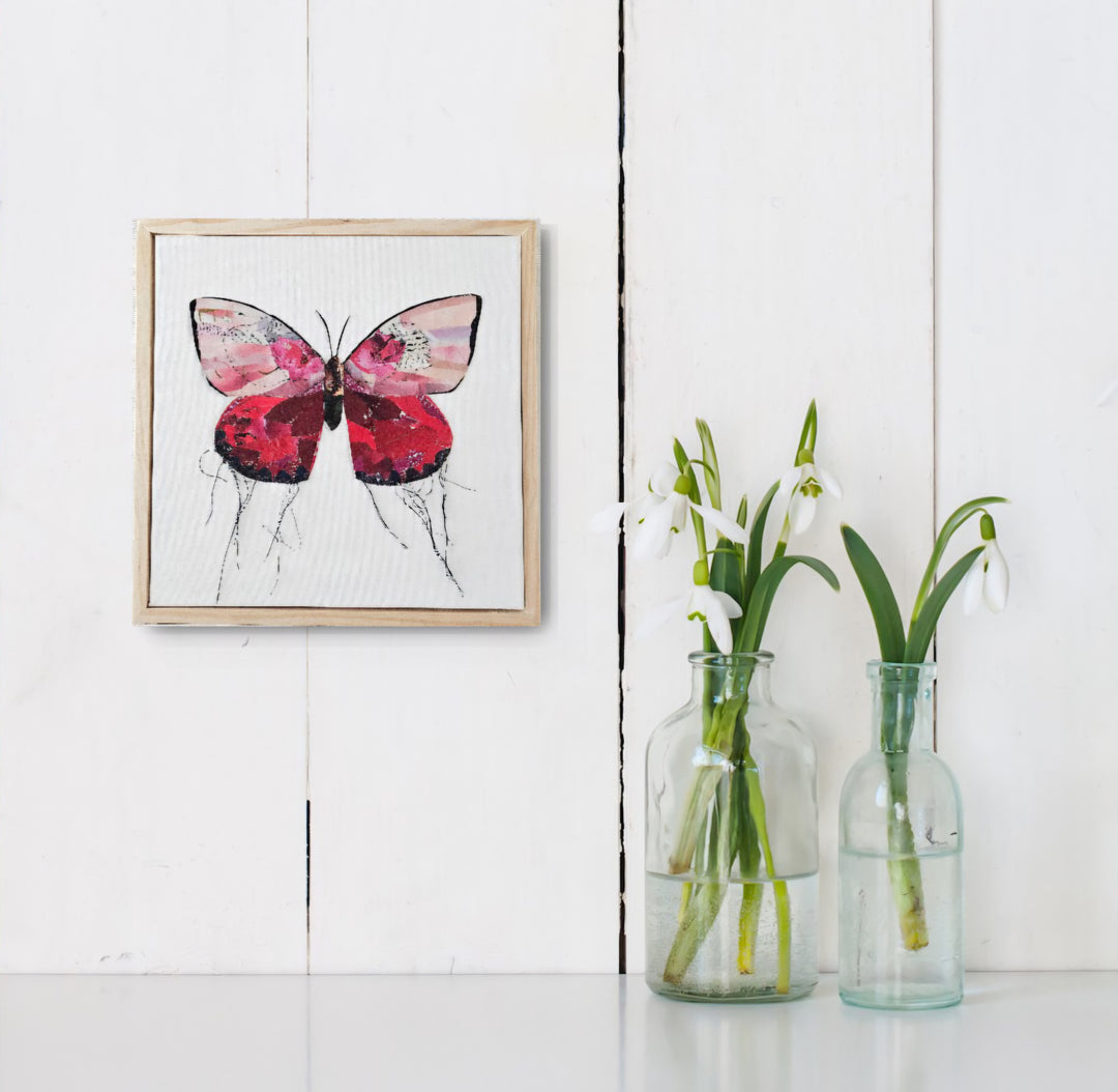 Ruby | Framed Original 10 x 10 on Canvas