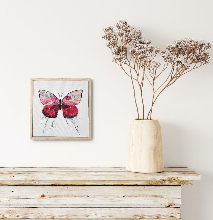 Ruby | Framed Original 10 x 10 on Canvas