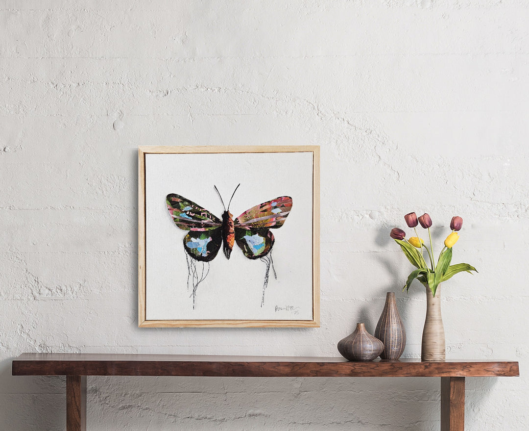 Sprite | Framed Original 10 x 10 on Canvas