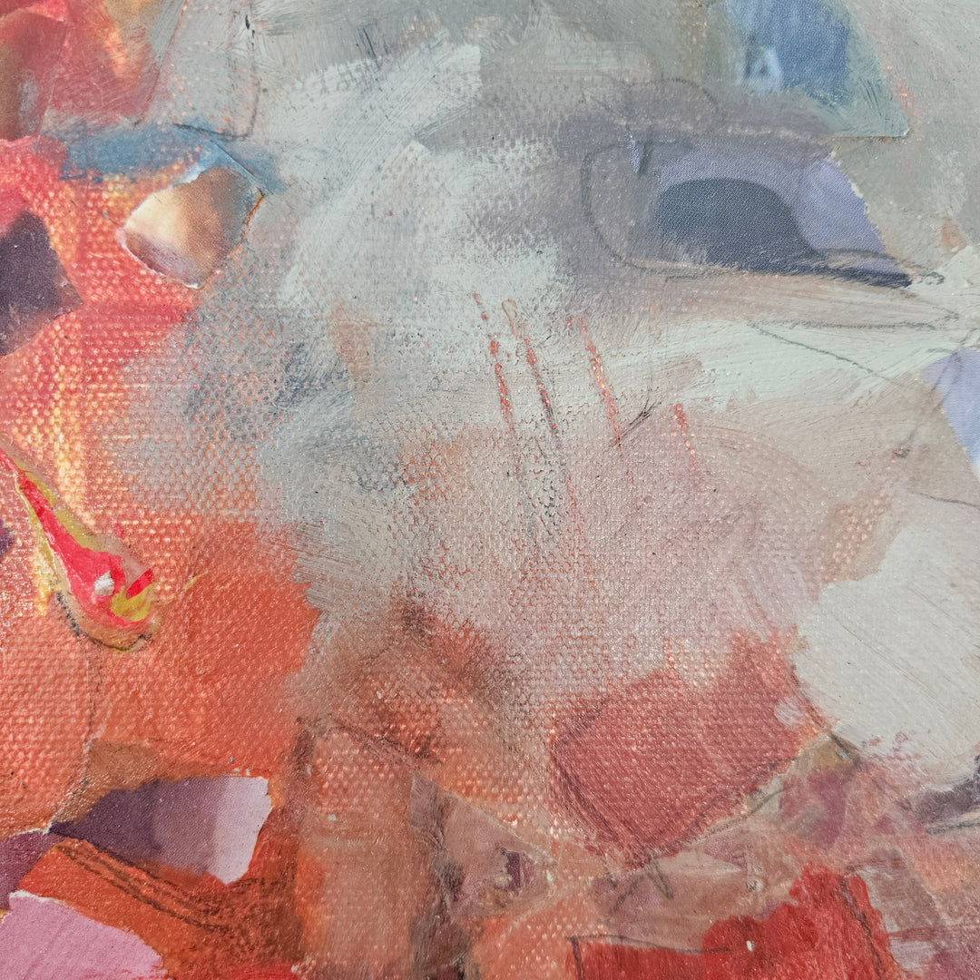 Flutter - Abstract Original Mixed Media